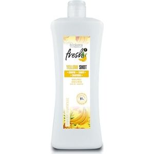 Biokera fresh yellow shot shampoo 1000 ml