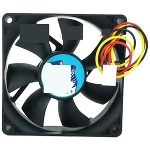 Voor FOXCONN PV802512L DC 12V 0,20A 80x80x25mm 4-draads serverkoelventilator