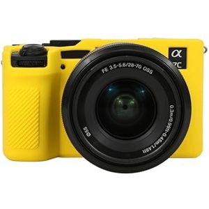 Camerabeschermingskoffer Glanzende zachte siliconenbeschermingskast Camera draagband