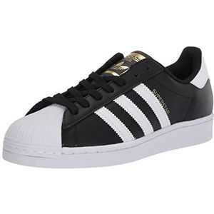 adidas Originals Women's Superstar Sneaker, Black/White/Black, 9 B (M)