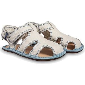 Magical Shoes Janu Minimalistische barefoot-sandalen voor kinderen, babysandalen van zacht leer, sandalen voor de eerste kindertijd, blotevoetenschoenen voor kinderen, maat 20-25, Janu, Blauw, 24 EU