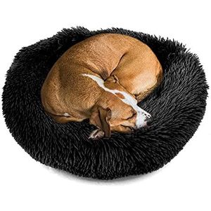 wuuhoo® hondenbed Fluffy 70cm voor medium honden - zacht huisdierenbed, wasbaare hondenmand voor hond of kat, fluffy hondenmand, hondensofa -