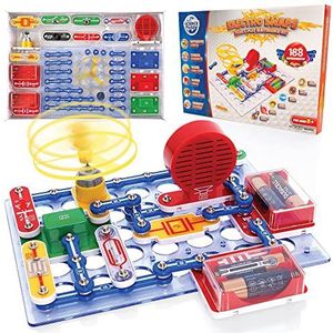 Science Kidz Electro Snaps 188 Experimenten Kit - Elektronische schakelingen Set voor kinderen - Educatief STEM Toy