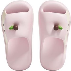 JLISENYIG Nieuwe Paar Sandalen Lente Zomer 2025 Chun Zolen Dragen Vrouwen Thuis en Uit, Lichtroze, 38-.39 (std)