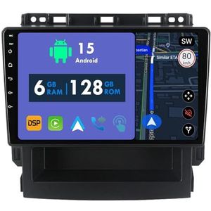 RoverOne Autoradio GPS voor Subaru Forester 5 XV Impreza 5 2018-2023 Carplay Android Auto Stereo Hoofdeenheid Bluetooth WiFi Radio Speler Sat Navigatie