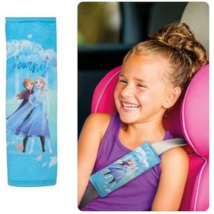 De ijskoningin 2 gordelkussen voor kinderen, gordelbeschermer, schouderkussen, geschikt voor auto en rugzak, autoaccessoires voor meisjes - Disney Frozen