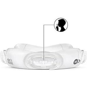 Resmed - Cushion N30I Wide - Neussteunkussen - QuietAir Ventilatietechnologie - Zacht Siliconen Kussen