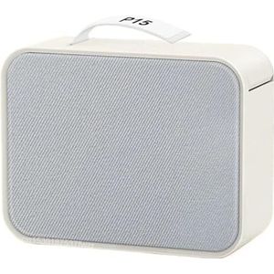Thermisch Printer P15 Thermische Labelprinter Labelmaker Draagbare Zelfklevende Stickerprinter Draadloze Bluetooth-labeler Duidelijk Snel(Grey Velvet Printer)