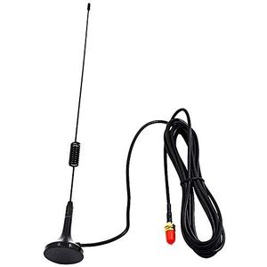 UT-106UV SMA-Vrouwelijke Auto Magnetische Dual-Band Antenne voor UV-5R UV-82 UV-9R Walkie Talkie