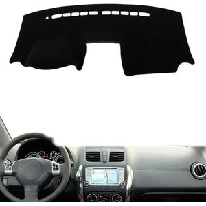 Auto Dashboard Cover Beschermend Vermijd Licht Tapijt Auto Dashboard Mat Anti-UV Antislip Accessoires geschikt voor Suzuki SX4 With Storage Box
