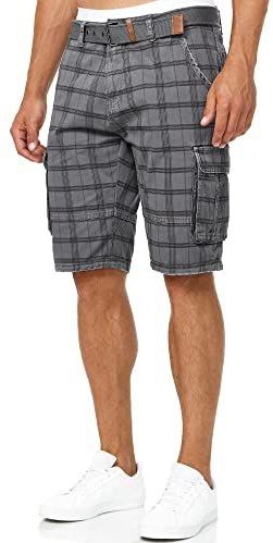 INDICODE JEANS Cargobroek  grijs