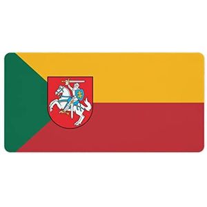 Nieuwe Vlag Voor Litouwen Mode Bureau Muismat Antislip Gaming Muismat Accessoires Decor 30x60cm