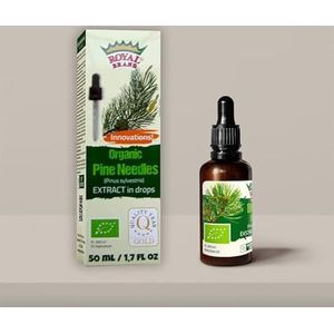 Royal Brand Dennennaalden BIO extract/Biologische dennennaalden/Dennenknoppen/Tannenknoppen/extract /50 ml