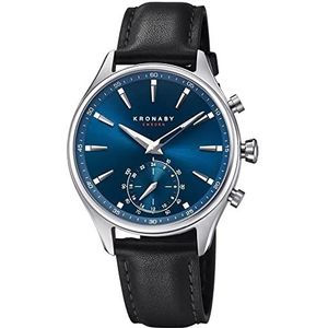 Kronaby S3758/1 Men's Black Sekel Hybrid Smartwatch