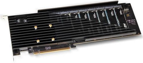 Sonnet - M.2 8x4 Silent Gen4 - PCIe-kaart - Controlekaart