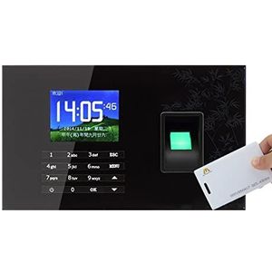 Tijdklok, A-C051 Biometrische vingerafdruktijd aanwezig Rfid Kaartlezer met TCP/IP P2P Vingerafdruktijd klokrecorder,Grote capaciteit