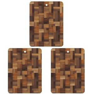 Auto Aromatherapie Tabletten Hout Gedrukt Auto Interieur Decoratie Accessoires