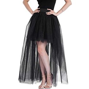 Happy Cherry Retro Tutu Rok voor Dames Gothic Stoom Punk Rock Gezwollen Onderrokken Prom Avond Dans Rok