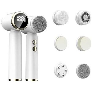 OBEST - Gezichtsreinigingsborstel - Elektrisch - Oplaadbaar - 5 Waterdichte Borstelkoppen