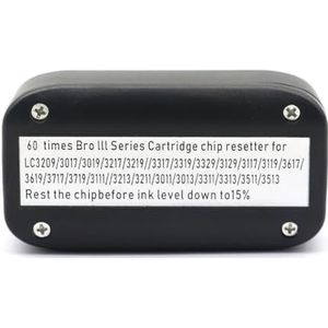 LQNXAVUD Universele OEM-chipresetter LC3111 LC3117 LC3119 LC3129 compatibel met MFC-J6580CDW J6980CDW J6995CDW printer (1 stuk 60Times)
