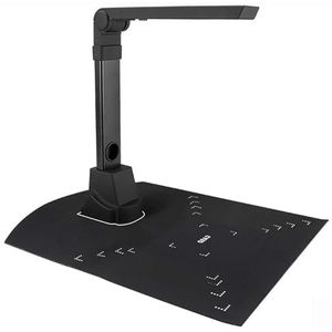 Grote A3- en A4-scanner, documentencamera met leerscanner, voor laptop, pc, draagbare online foto-opleiding, met OCR, scannen, automatisch scannen van meerdere pagina's