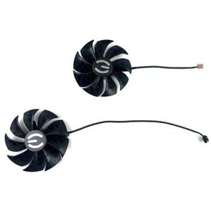 Koelventilator 88MM PLA09215S12H RTX3060 Ti XC voor GAMING GPU-ventilator voor EVGA RTX 3050 3060 3060Ti ZWART Videokaartventilatoren(AB)
