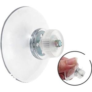 zuigheffer, 5/10 Stuks Zuignappen Met Schroef 25/32/41/53Mm Plastic Sucker Pad Houder Pvc sucker(32mm (1.26inch),5 PCS)