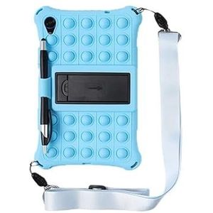 Tablet Kids Cover Case Geschikt for Lenovo Tab M8 3e 4e Gen TB-300FU M8 HD TB-8505F/X 8.0 inch Silicon Case(Color:Sky Blue,Size:M8 4th Gen TB-300FU)