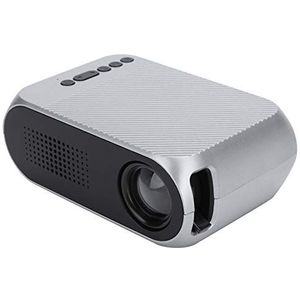 Draagbare Miniprojector, 1080P-projector, Thuisbioscoopfilmprojector, Campingprojector, 400 Tot 600/20-60 Inch Groot Projectiescherm/Ondersteuning voor 23 Talen.(EU)