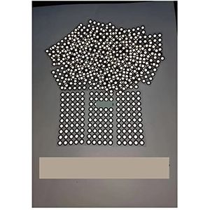 Referentiepuntmarkeringen, 6 mm positioneringsdoelen met zwarte contour for 3D-scanner, 3D-scanmarkeringen/stippen/stickers, referentiepuntmarkeringen/reflectiemarkeringen/voor 3D-scannen en optische