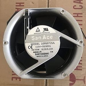 17251 109S072UL AC115V 0.15/0.13A 17.2CM metal cabinet fan