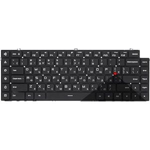 US RU/Russisch laptoptoetsenbord met achtergrondverlichting voor Xiaomi voor Mi voor gaming-notebook 171502-AA AB AJ AO AK XMG1902 TM1801(RU Black Backlight)