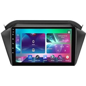 10"" Android 14 Touchscreen Autoradio 2 din met AHD Omgekeerd beeld Bediening op het stuur Bluetooth GPS navigatie Draadloze CarPlay voor JAC S2 2015-2018(Q300(4+64G))