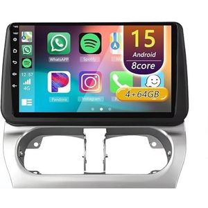 Android 15 Radio,voor Opel combo corsa Tigra 2001-2011, 9 Inch Touchscreen 2 Din Autoradio Met Wireless CarPlay Android Auto Bluetooth WIFI GPS-navigatie Swc(A 4core (2G+32G))