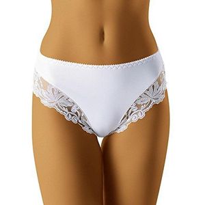 Wolbar Woman gladde slip met hogere taille WB10, wit, L