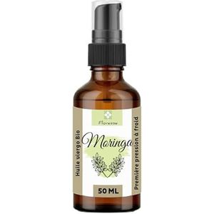 FLORESSE® - Plantaardige olie - Biologisch - 100% zuiver en natuurlijk - 50 ml (50 ml, MORINGA)