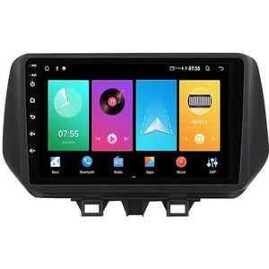 Android 14 2 Din Autoradio voor Hyundai Tucson 2018-2020 - Steun Carplay Android Auto DSP-9"" Touchscreen Auto Stereo Met Stuurwielbediening WIFI 4G Bluetooth Split-Screen(P2 WIFI 4-Core 1G+32G)