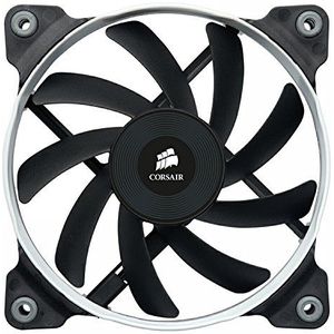 Corsair AF120 Quiet Edition High Airflow PC-behuizingsventilator (120mm, Single Pack) zwart