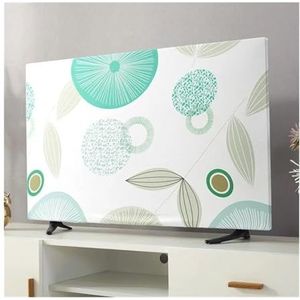 WLTYSM Tv-hoes, tv-hoes, bescherming, stofkap, huishouden, hangende tv, stofkap, polyester hoes, 72-137 cm, universele tv-displaybeschermers voor woningdecoratie, E, 48 inch