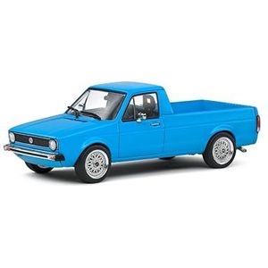 Solido Modelauto schaal 1:43 VW Caddy Pick up blauw