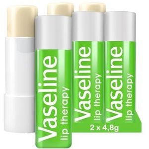 Vaseline Lip Therapy Aloë Vera | Getinte Lippenbalsem | Lippenstift met Aloë Vera en Vitamine E (Aloe Vera 2 x 4,8g)