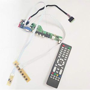Voor LTN156AT27-H02/W01/W02 WLED LVDS 40Pin 15.6 inch HDMI VGA USB AV RF laptop paneel TV53 display controller drive card 1366 * 768 Kit (LTN156AT27-H02)