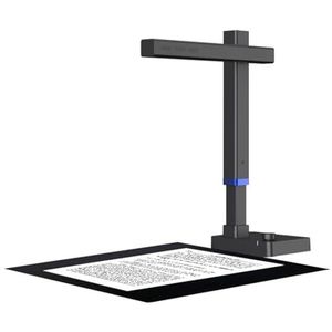 Draagbare scanner, Boekscanner, Deocument Scannr, Draagbare 20 MP boekscanner, Flatten Curve-technologie Capture PA3-document Snelle scan for kantoorbibliotheek School voor uw documenten, facturen, af