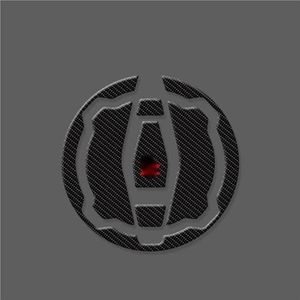 Antislipstickers Voor KAWASAKI Z400 Z650 Z900 Motorfiets Tank Pad Protector Sticker Visgraat Decal(C-02 RED15)