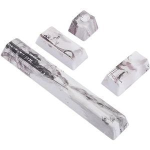 PBT Keycaps, Spatie + ESC + Enter + Numpad Enter Keycaps Kits Universeel voor mechanisch toetsenbord(Landschap patroon)