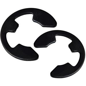 CONPHERON Mangaan Staal E-Clip Interne Externe Snap Ring Circlip 6mm, 200 pcs