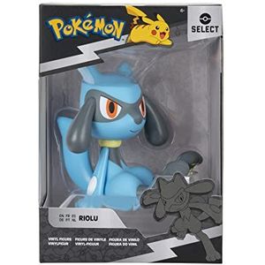 Pokémon PKW2524 - Vinyl figuur - Riolu, officieel verzamelfiguur, 10 cm