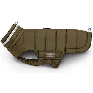 Wolters Gewatteerde jas Cosy voor teckel versch. maten en kleuren, maat: 34 cm, kleur: olijf