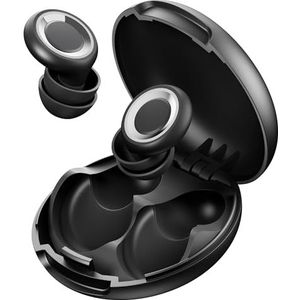 Eixniex Oordopjes voor de slaap - Enkele + Dubbele Tips met 46dB Geluidsreductie, Eco-Duurzaam Silicone | 8 paar tips (XS-L) | Top-Laag Afdichtingstechnologie voor Slaap, Concentratie & Reizen