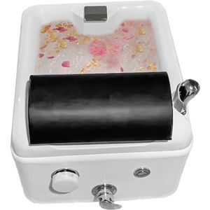 Verwarmd voetenbad met bubbelstraalmassage, professioneel pedicurebad met LED-indicator en draagbaar ontwerp, diepe ontspanningsvoetbad voor persoonlijke verzorging en stressverlichting Metro